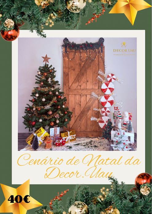 Sessão de fotos de Natal