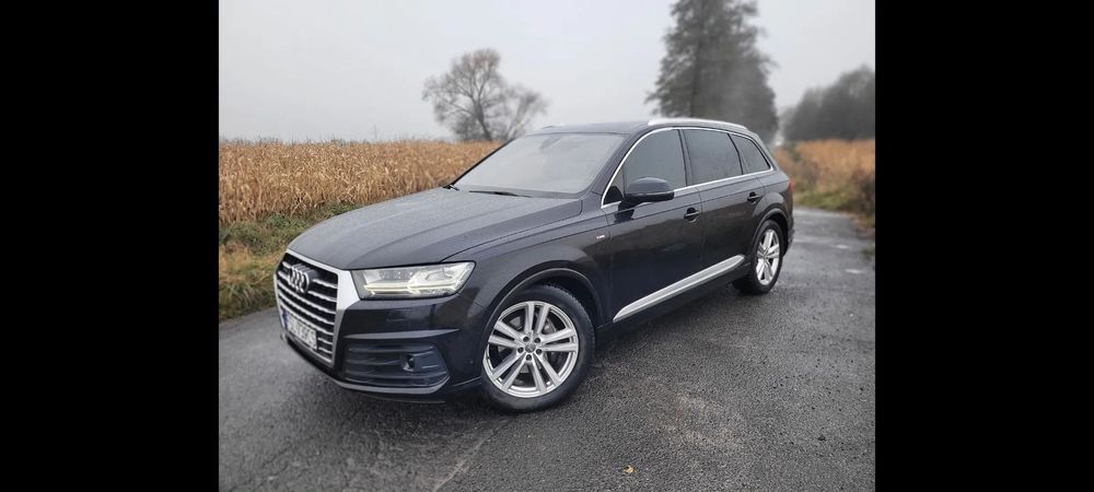 Audi Q7 Salon Poska, Full opcją, Head-Up,Dociągi,Panorama,Radary,Hak.