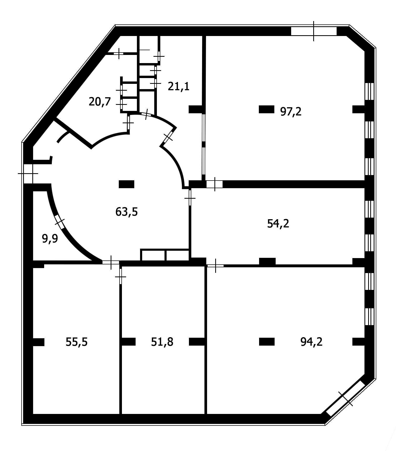 Продаж відмінного приміщення 480 кв.м. метро 7 хв. Open space.