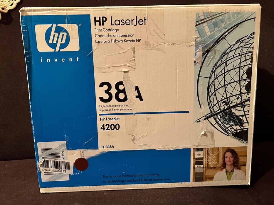 Toner Hp 38A Oryginał czarny