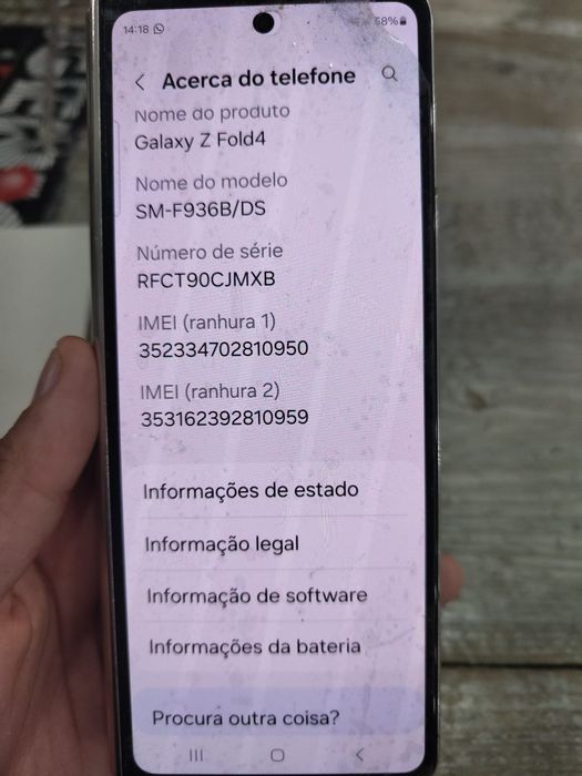 Samsung galaxy Z fold 4
