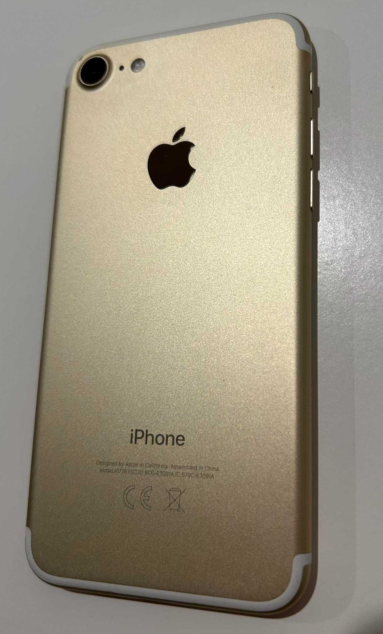 Iphone 7 dourado  -   32GB   -  Desbloqueado