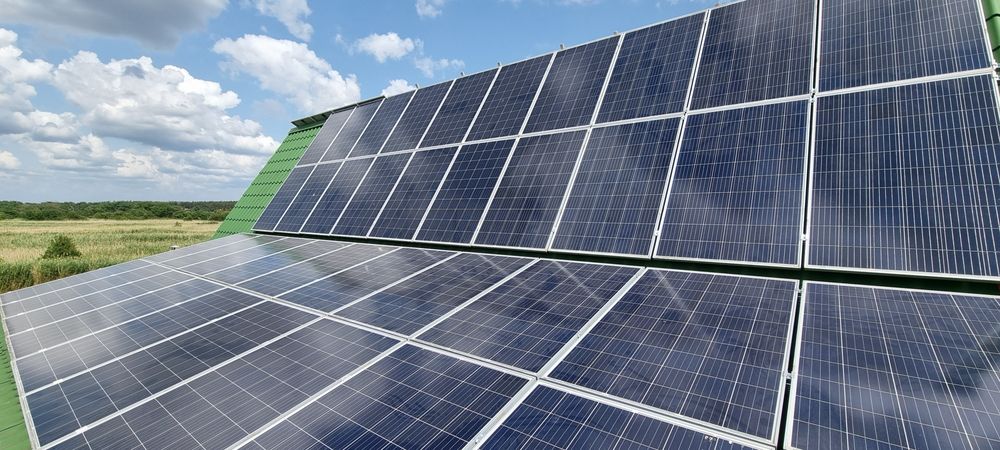 Монтаж установка сонячних панелей. Сонячні станціі під ключ