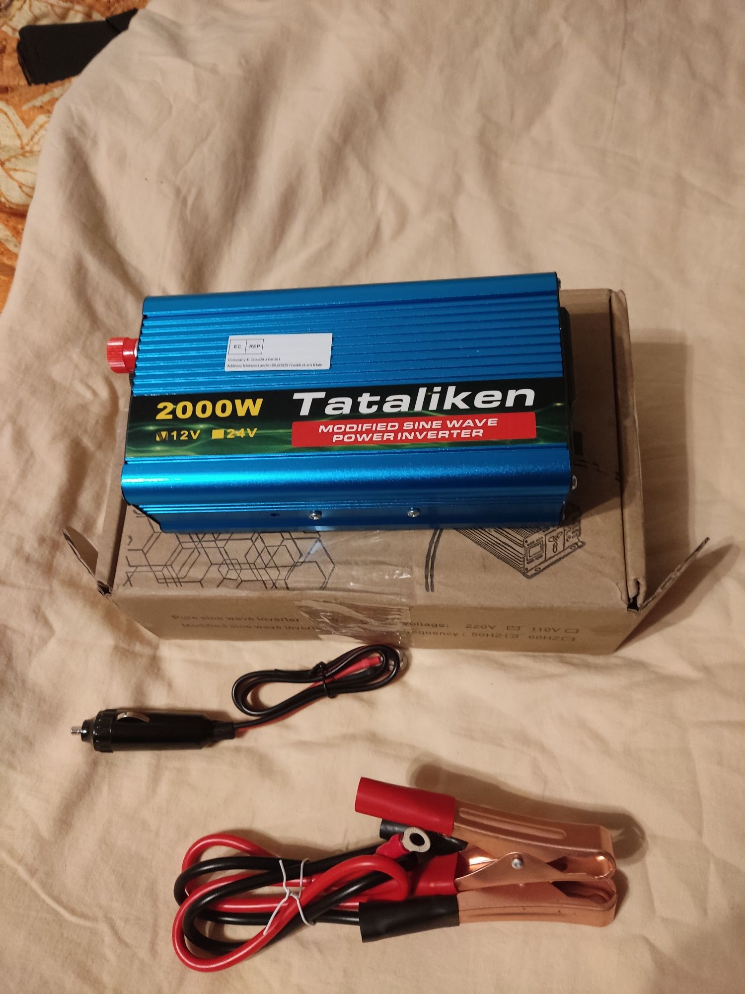 Инвертор, Tataliken,2000,12,220 модифицированный,синус.