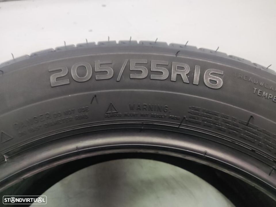 2 pneus semi novos 205-55r16 michelin - oferta dos portes 85 Euros