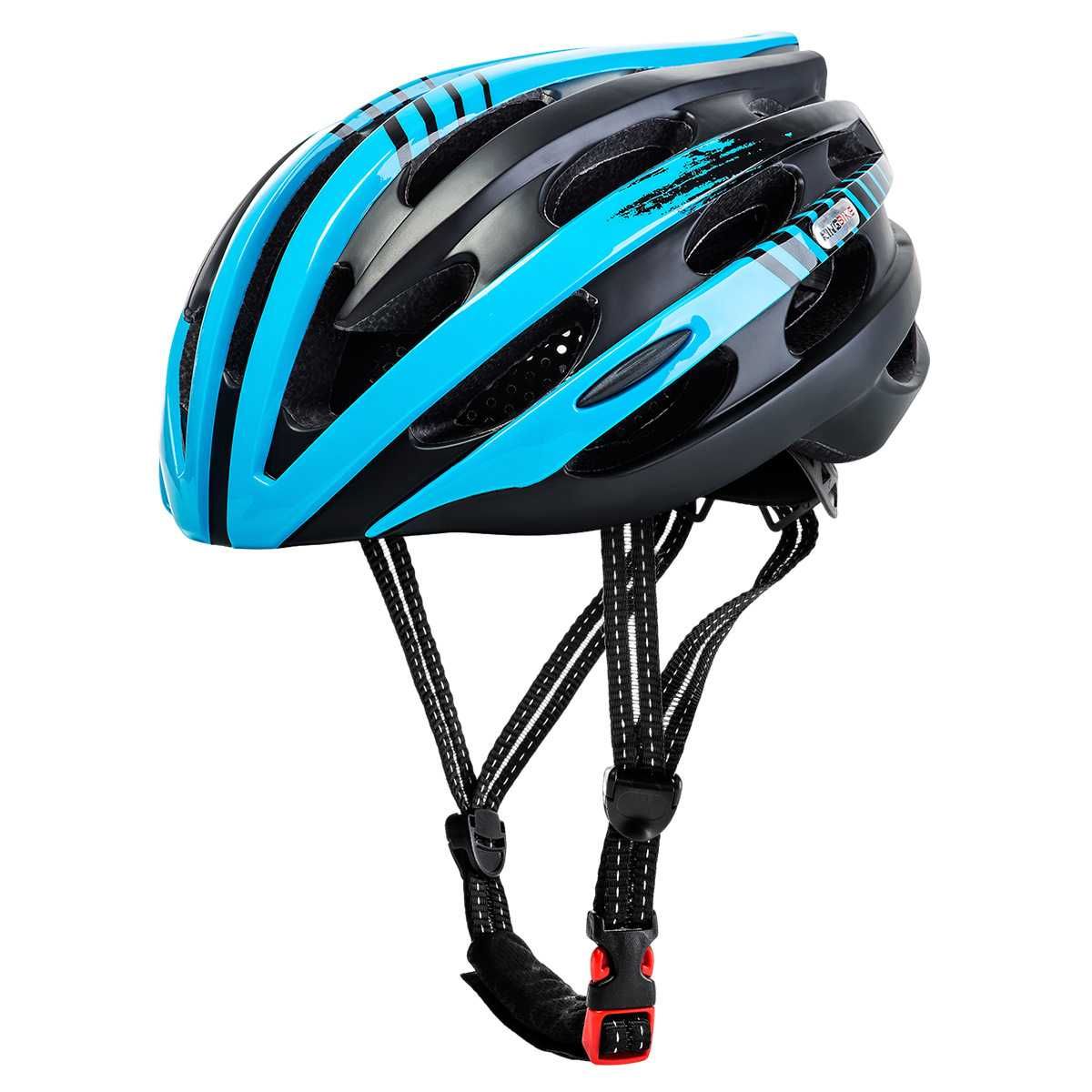 Велосипедний шолом (шлем) розмір L салатово-чорний і блакитно-чорний