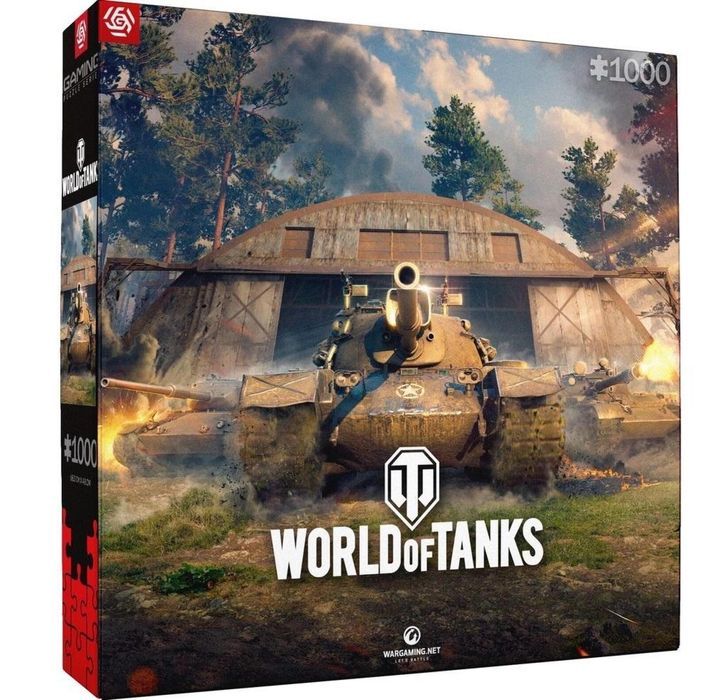 Puzzle 1000 World of Tanks: Roll Out pudełko,264x264 mm