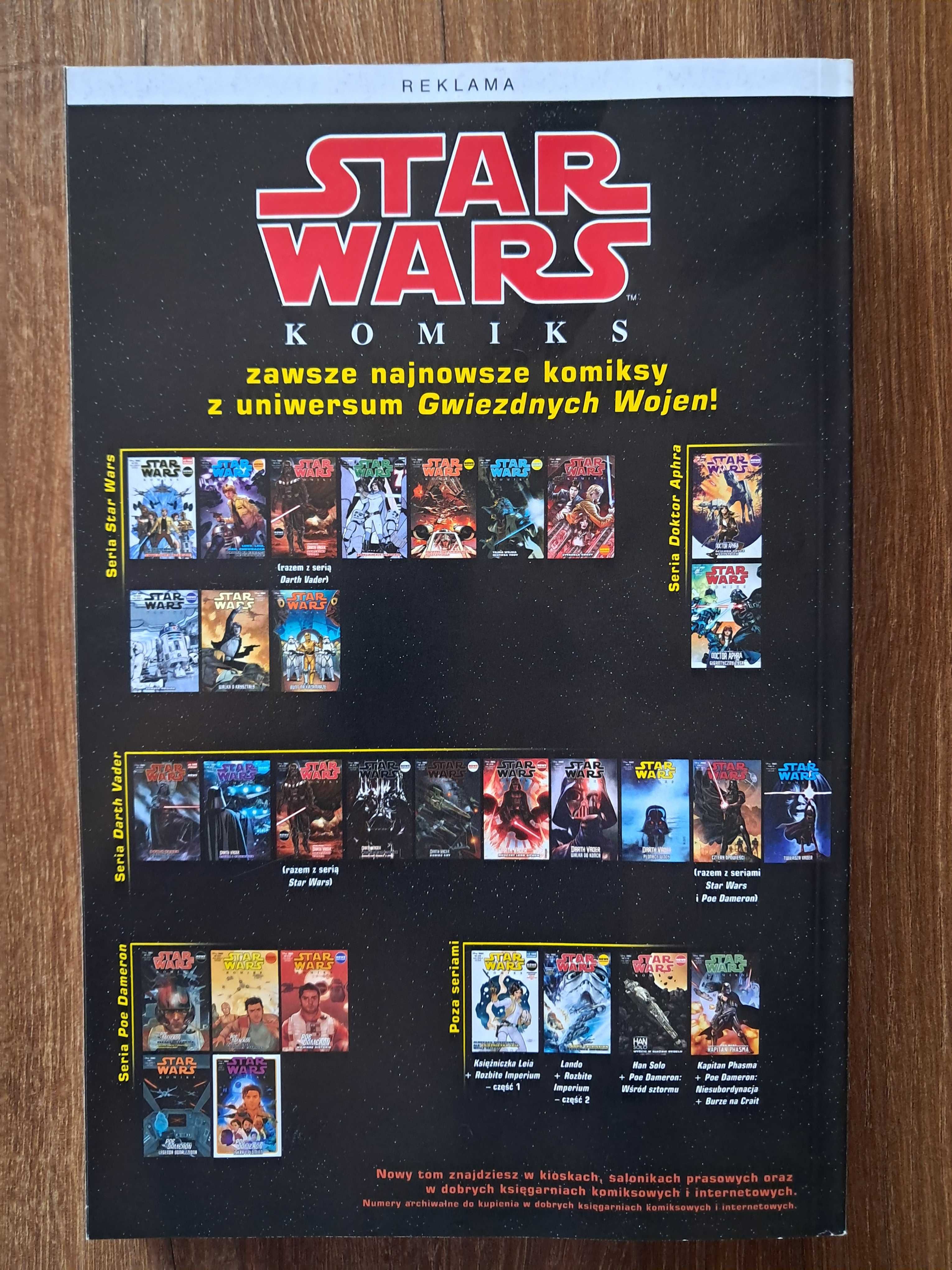 Star Wars - Darth Vader run Charles Soule - 4 komiksy wyd polskie