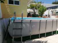 Piscina desmontável retangular INTEX + Acessórios