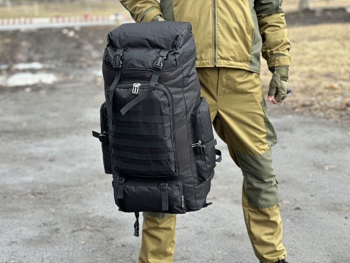 Рюкзак тактический штурмовой зсу баул воєнний військовий тактичний 80л