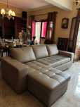 Sofa com chaise longue