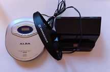 Discman Alba słuchawki Sennheiser