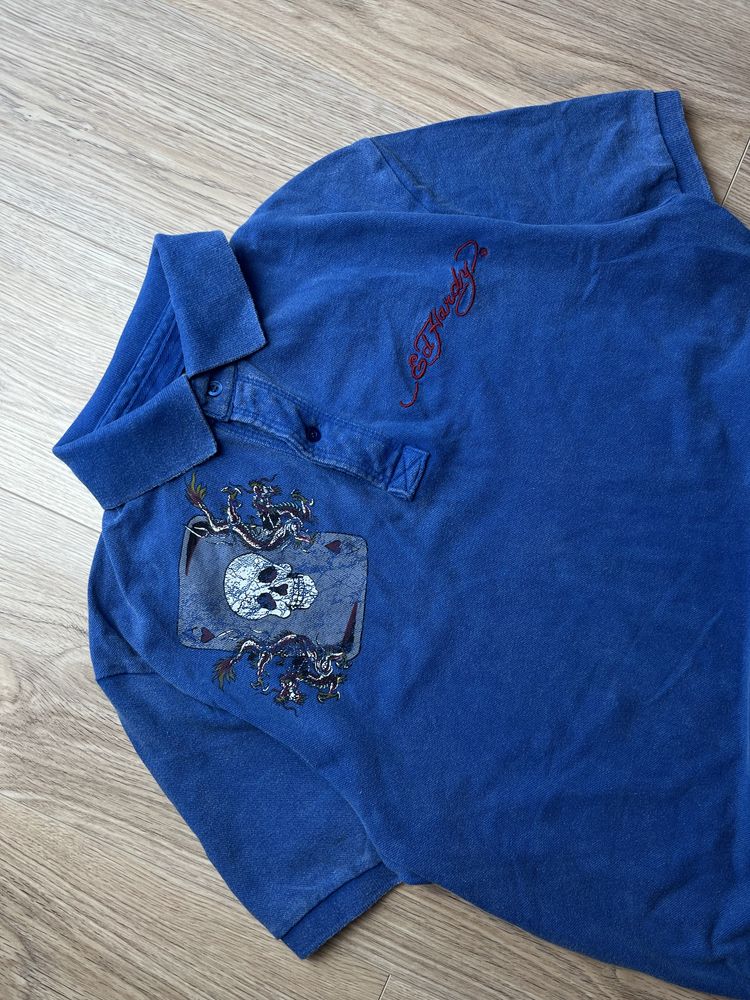 Ed Hardy USA Koszulka Polo Chief Keef Rap Opium Streetwear