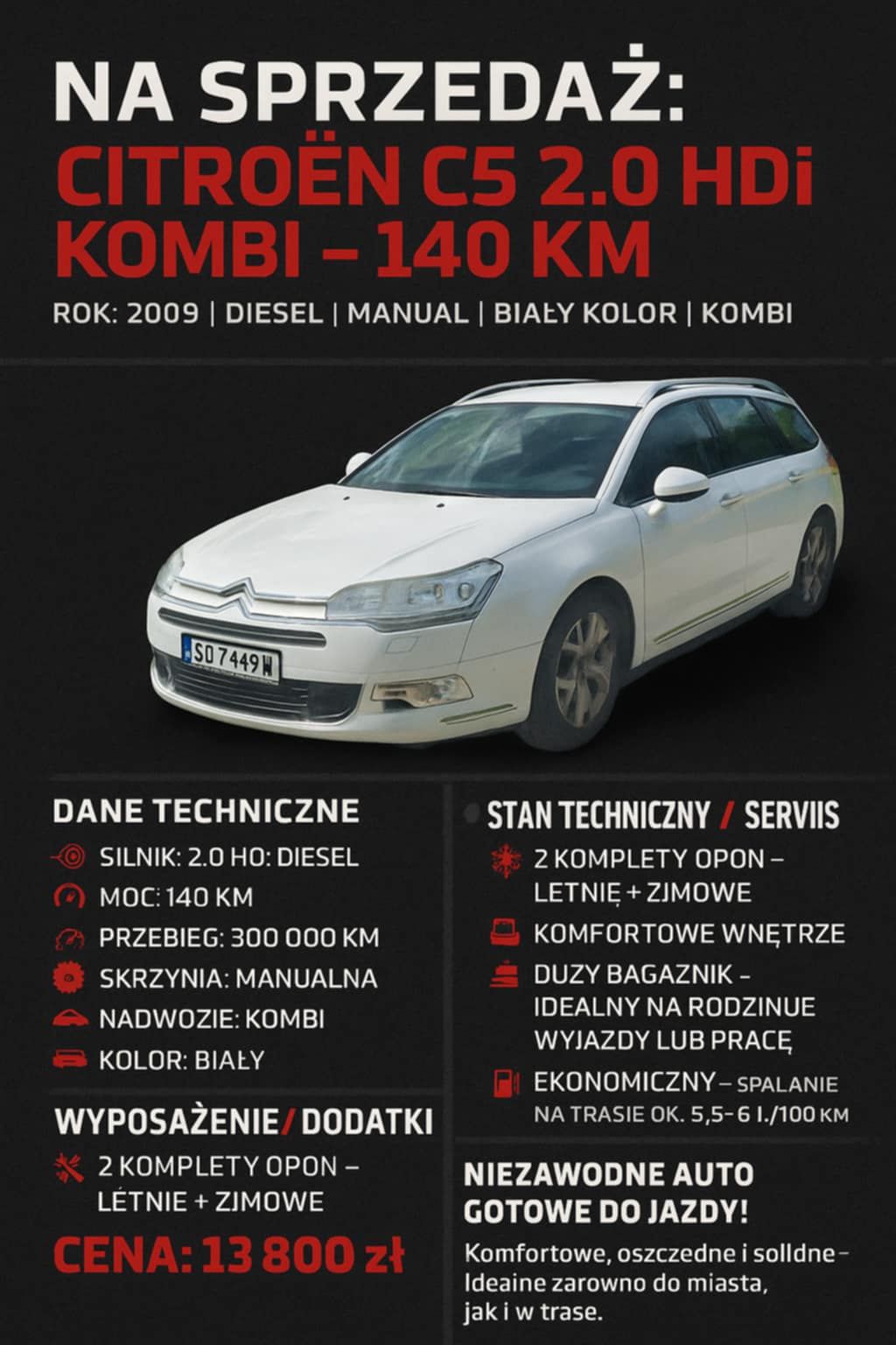 Citroën C5 2.0 HDi
