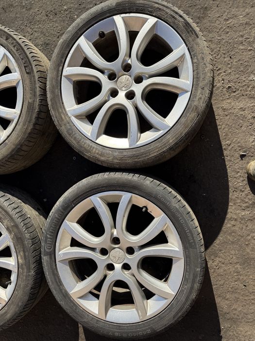 Комплект колес Peugeot 508 Citroen r18 5*108 колеса легкосплавні