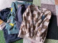 Paka zestaw ubran dla chlopca bluzy lekkie i spodnie 122