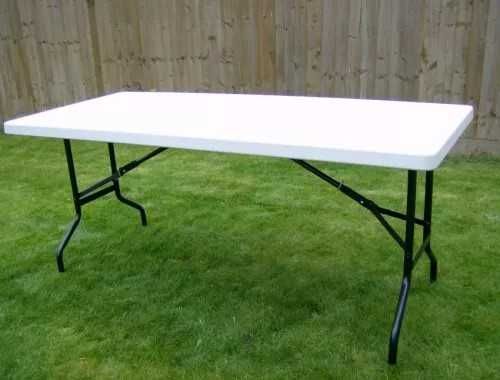 Стол усиленный складной для помещений и улицы длиной 180 см.