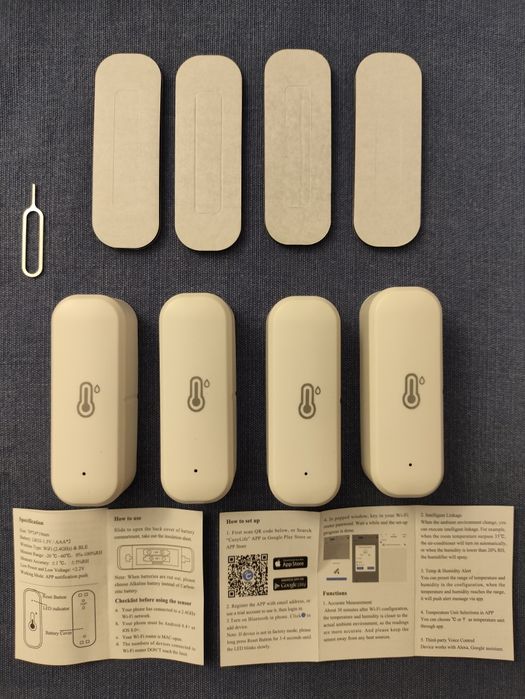 Sensor temperatura e humidade WiFi