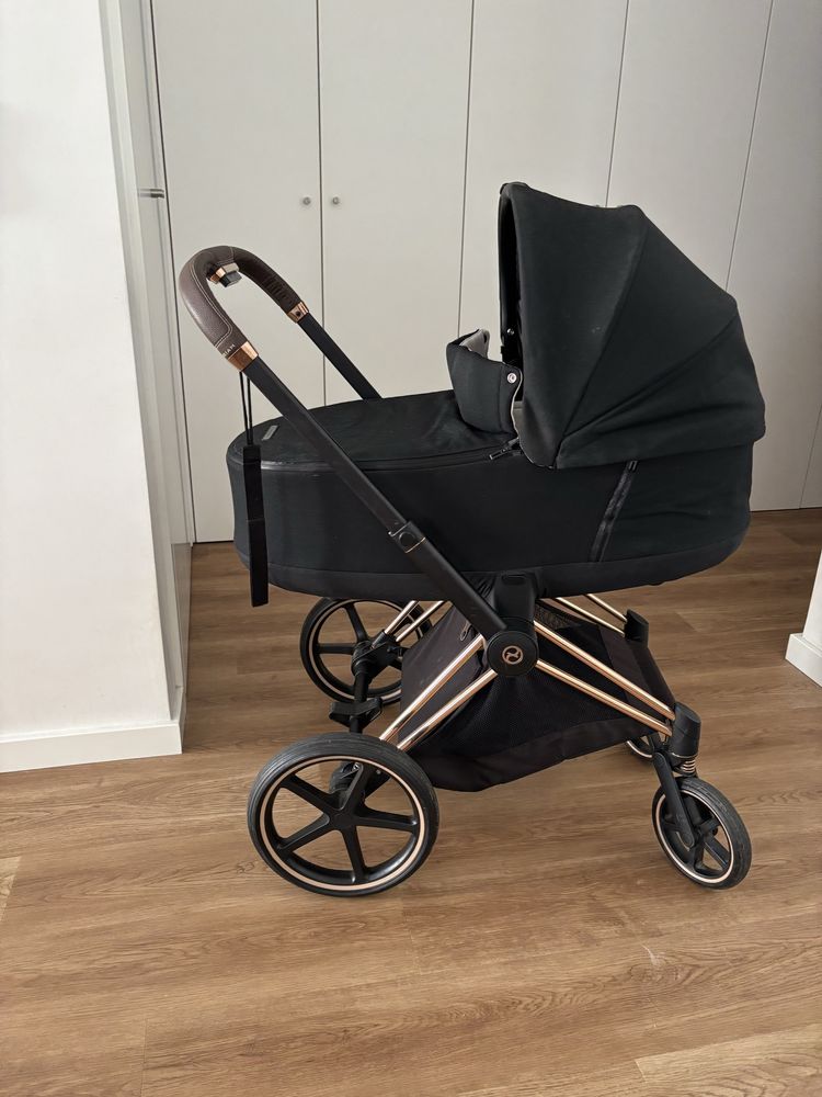 CYBEX - PRIAM Rose Gold - Ovinho+Alcofa+Cadeira