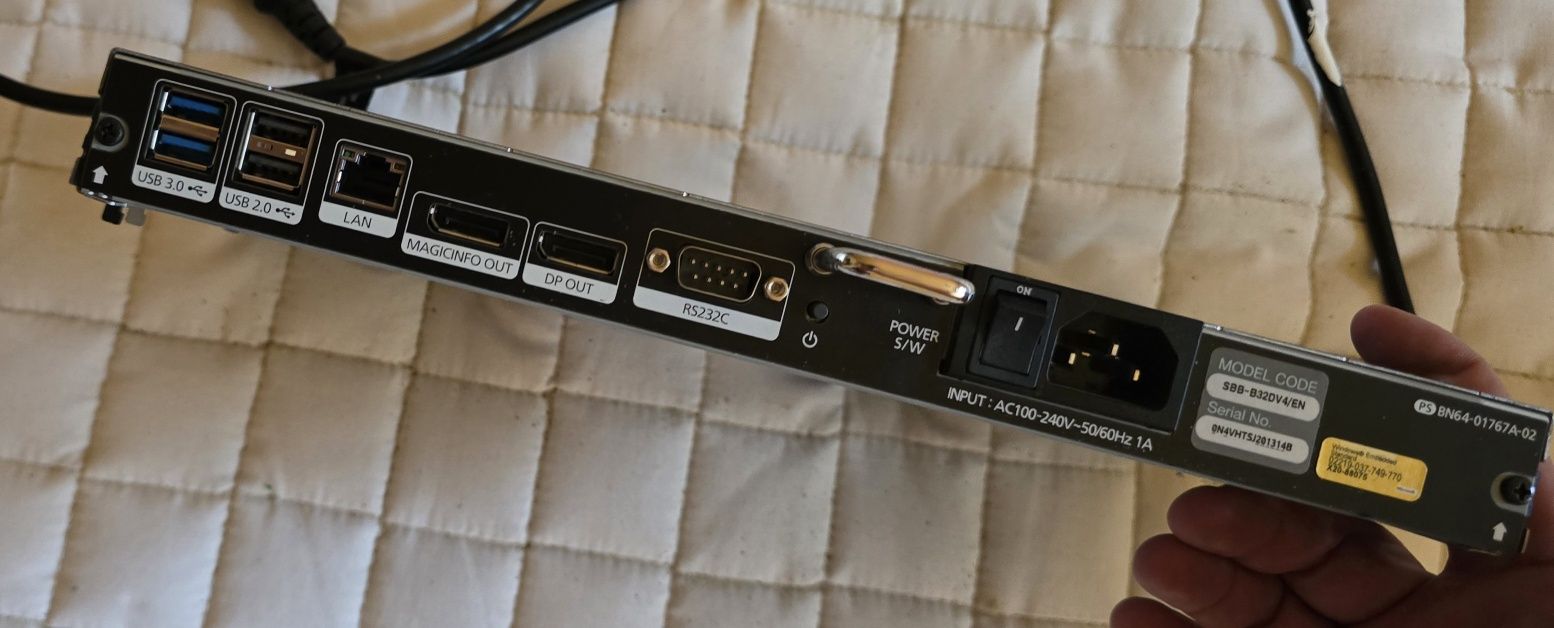 Monitor do reklamy Samsung