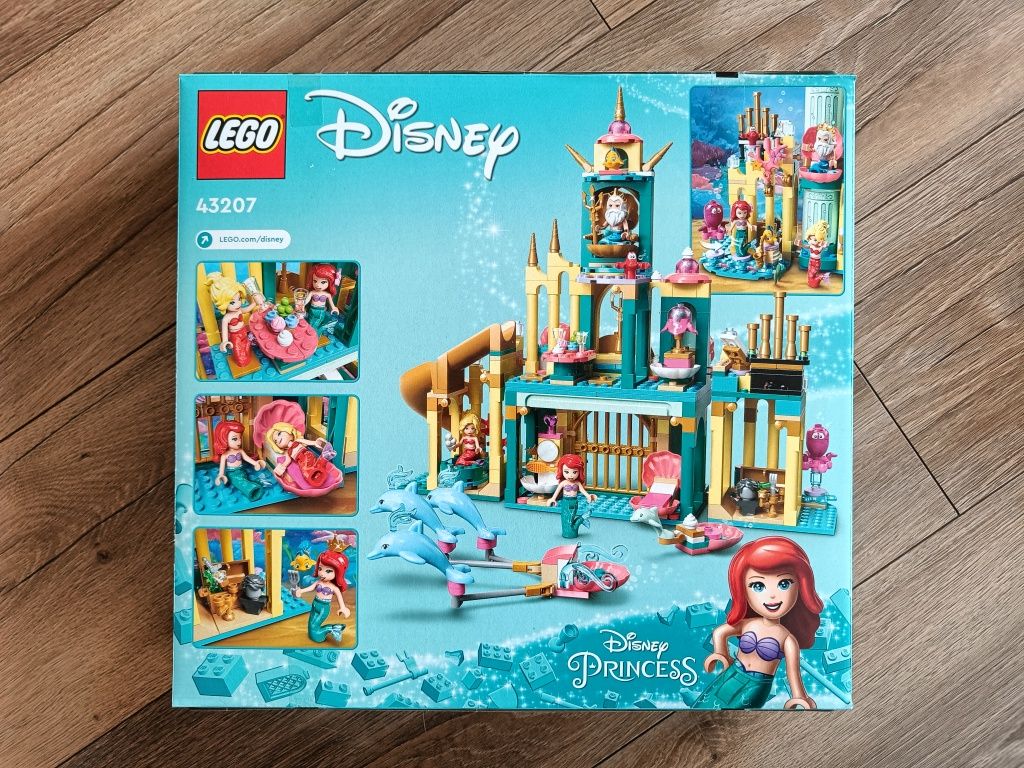 LEGO Disney Princess Ariel 43207 Podwodny pałac Arielki EOL