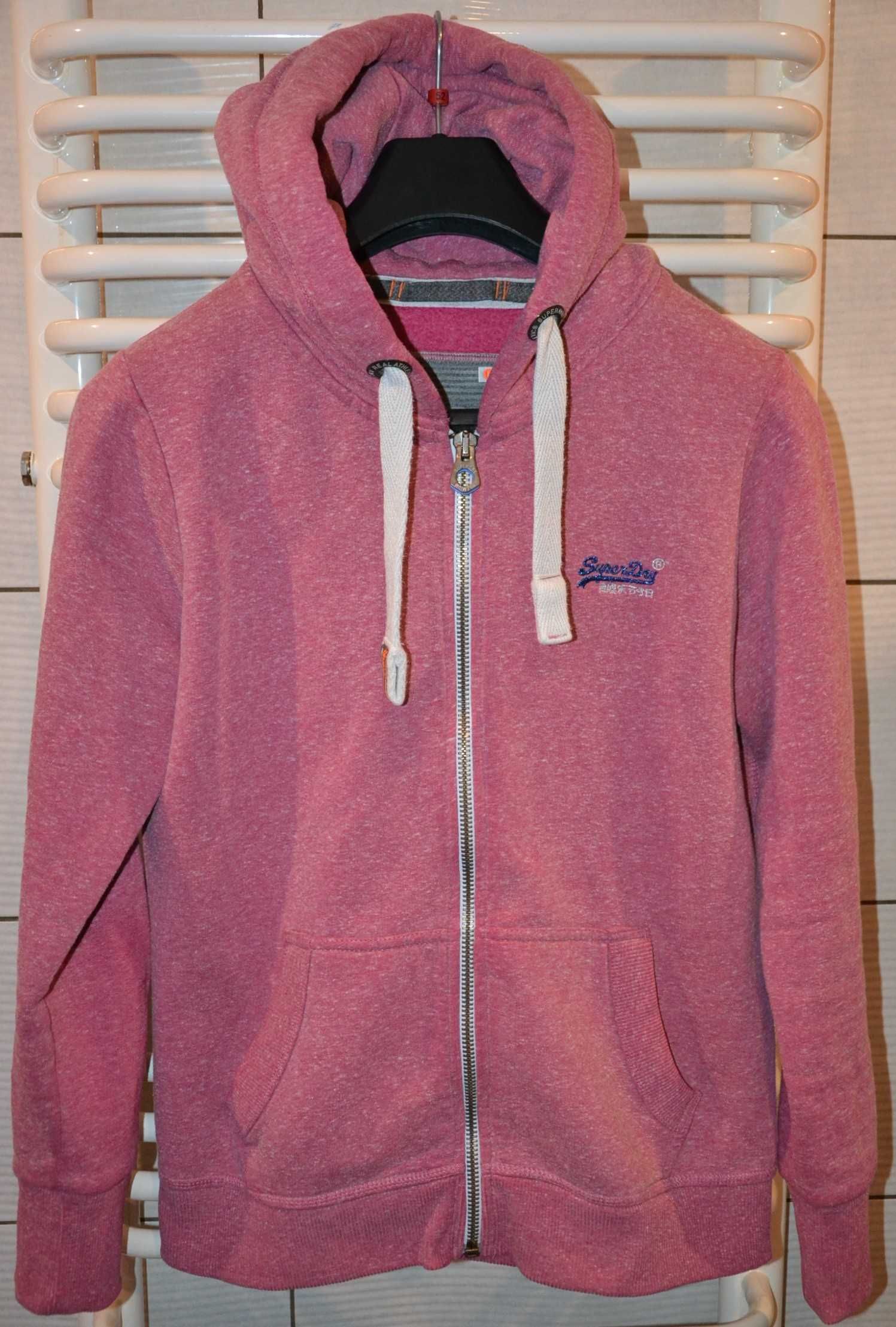 SuperDry Orange Label Bluza Damska L Oryginalna 100% Super Stan