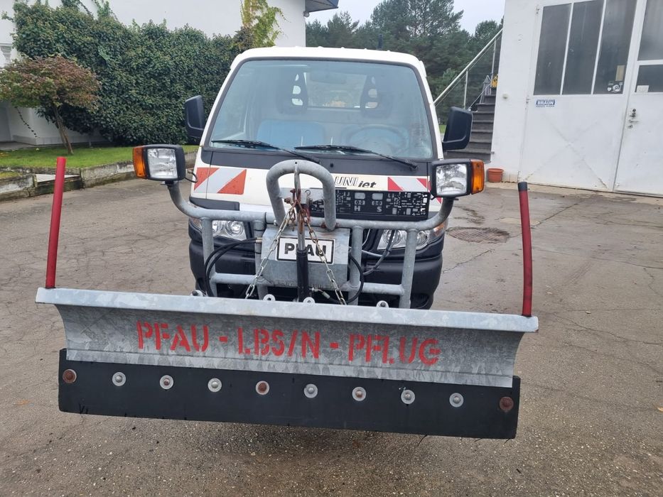 Pfau 4x4 piaggio porter s90 diesel plug do sniegu solarka piaskarka