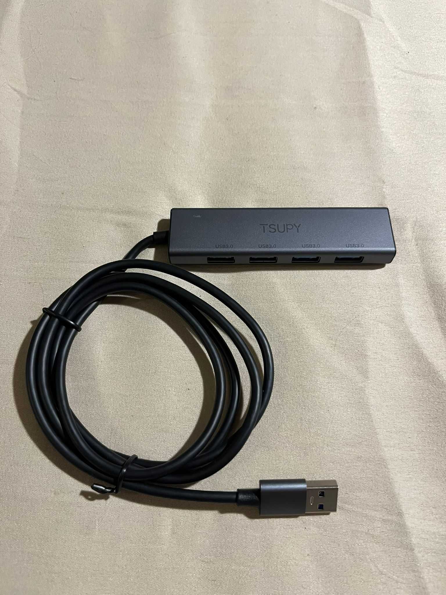 Hub USB TSUPY TP-S08 3 portów