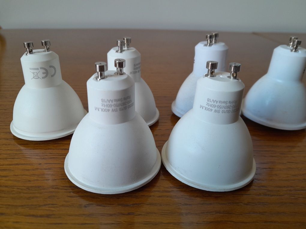 Żarówki LED 5 W, 400 LM