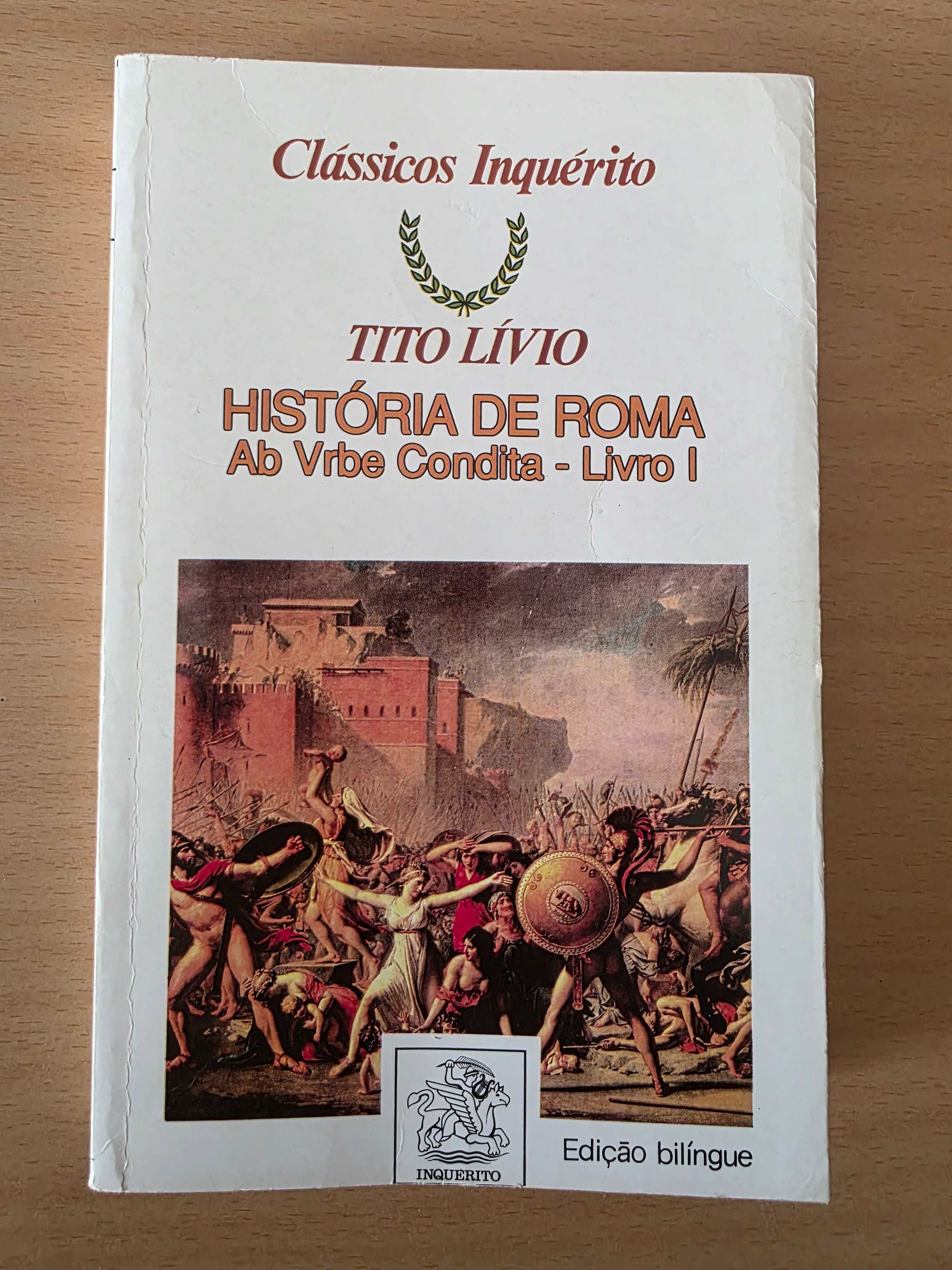 Livro "História de Roma - Ab Vrbe Condita - Livro I" de Tito Lívio