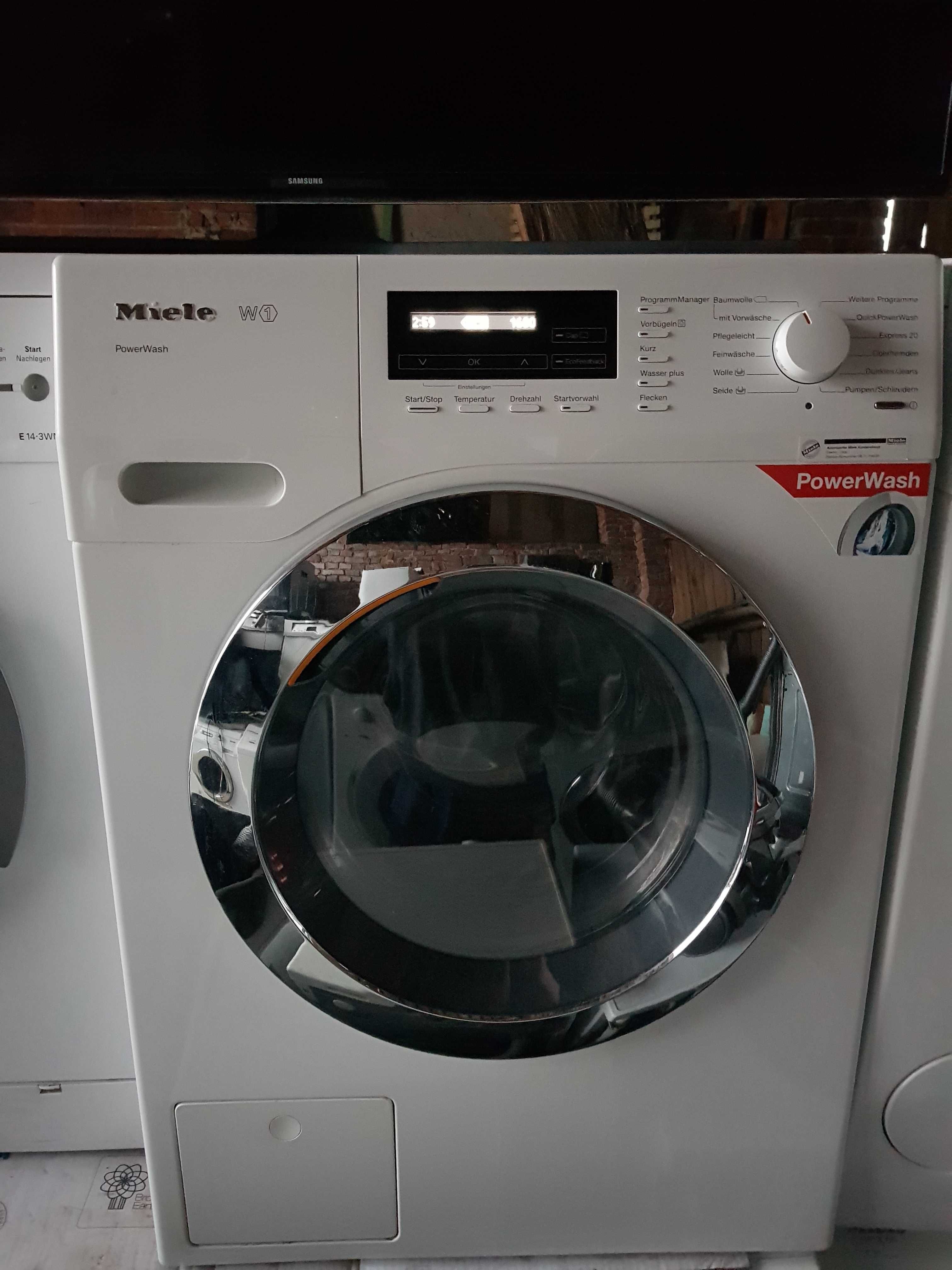 Pralka Automat Miele W1  Power Wash Nowy Model Plaster Miodu