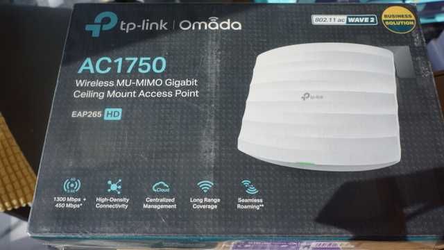 Access Point TP-Link EAP265 HD POE OMADA AC1750 nowy