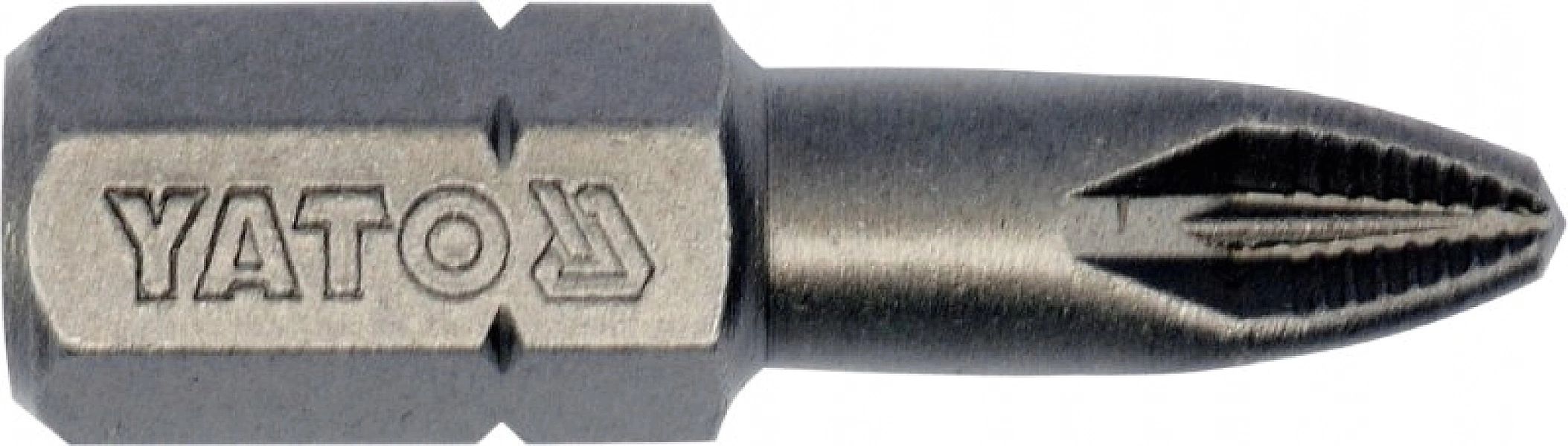 Groty do wkrętarki pz2 x 25mm 10szt YT-04712 YATO