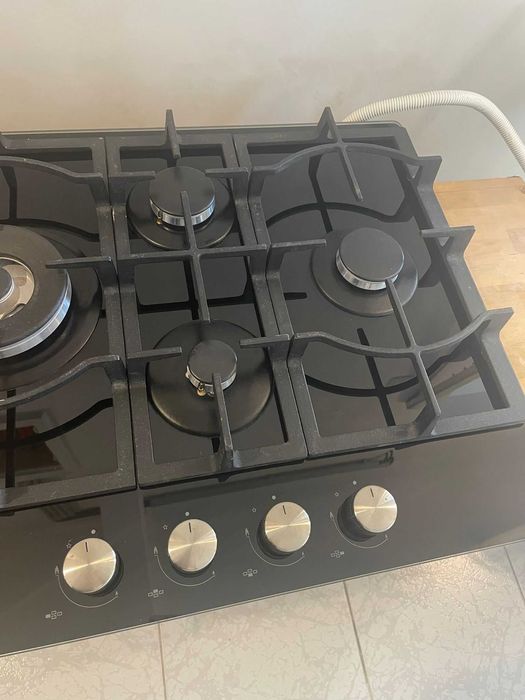 Placa de Gás Vidro Encastrar Becken