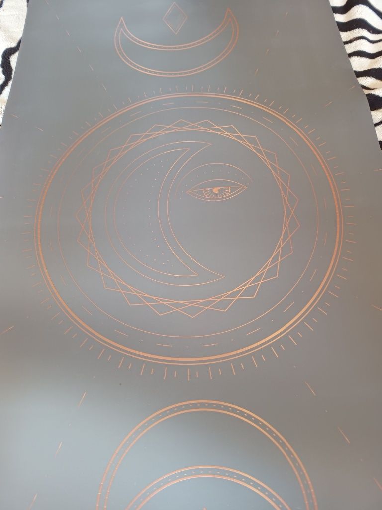 Mata do jogi Utupluti PU Color Print Graphite Lunula