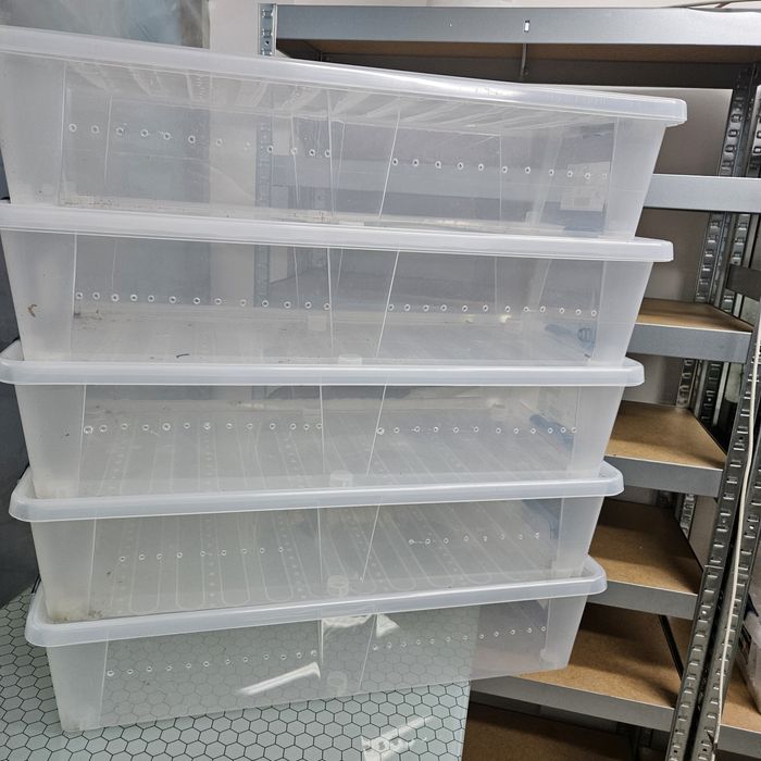 Terrarium plastikowe boxy