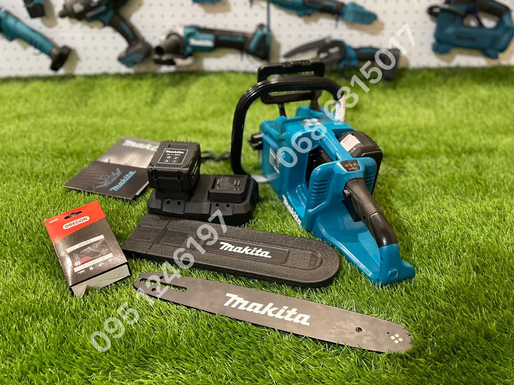 Акумуляторная пила цепная Makita DUC355BL 36V с двумя АКБ  + ЗП доужба