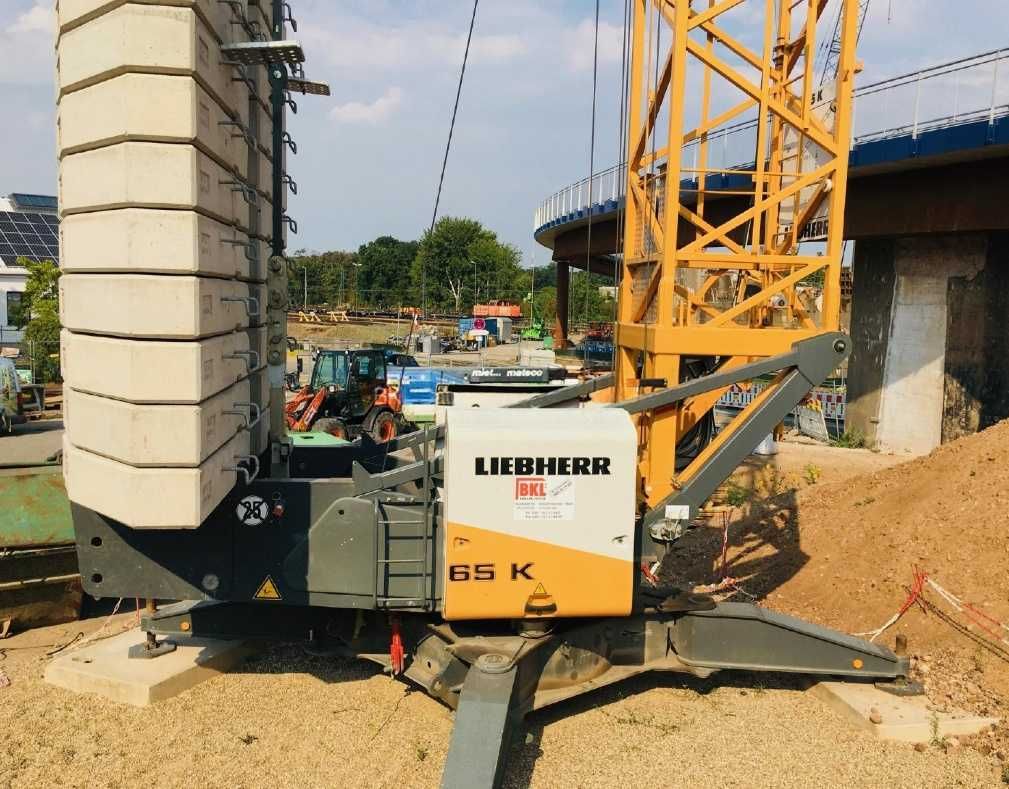 Żuraw szybkomontażowy wieżowy Liebherr 65K Dźwig budowlany Dotacja!