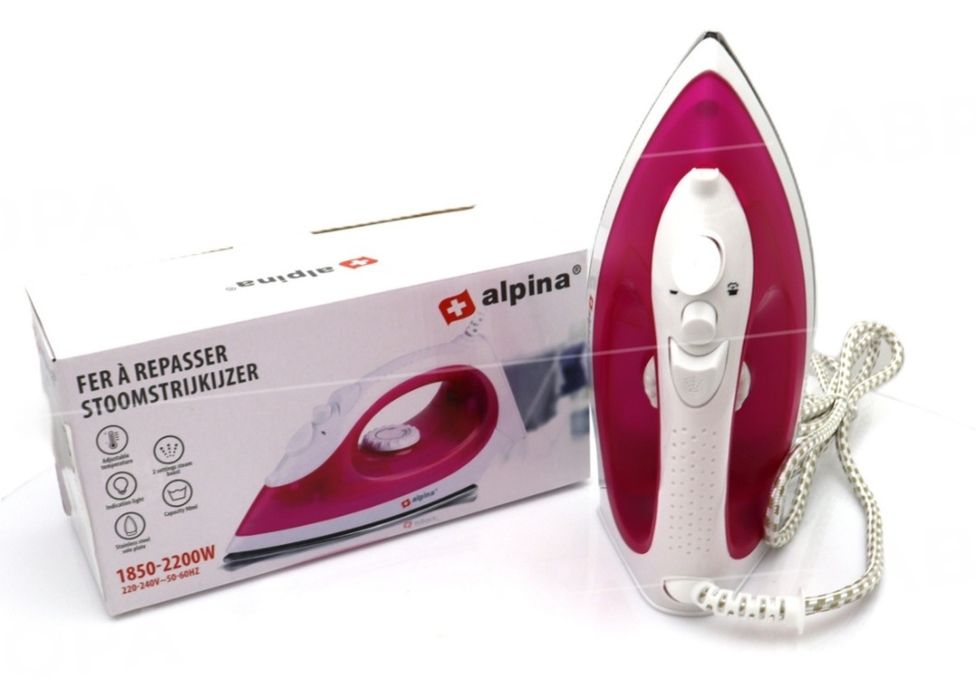 Праска парова,паровий утюг Alpina 1800-2200Вт! Коробка! Новий