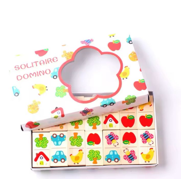 Доміно дитяче деревяне