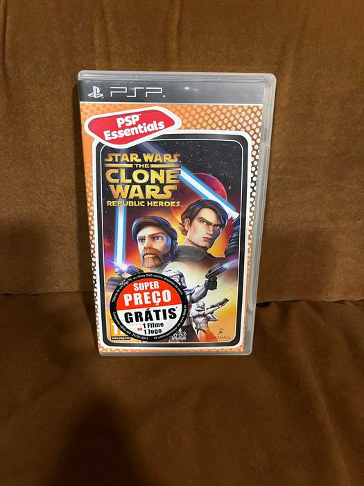 Jogo PSP Star Wars The Clone Wars Republic Heroes