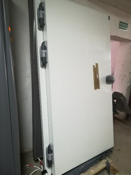 drzwi mroźnicze zawiasowe 80-100x200cm, "od ręki"