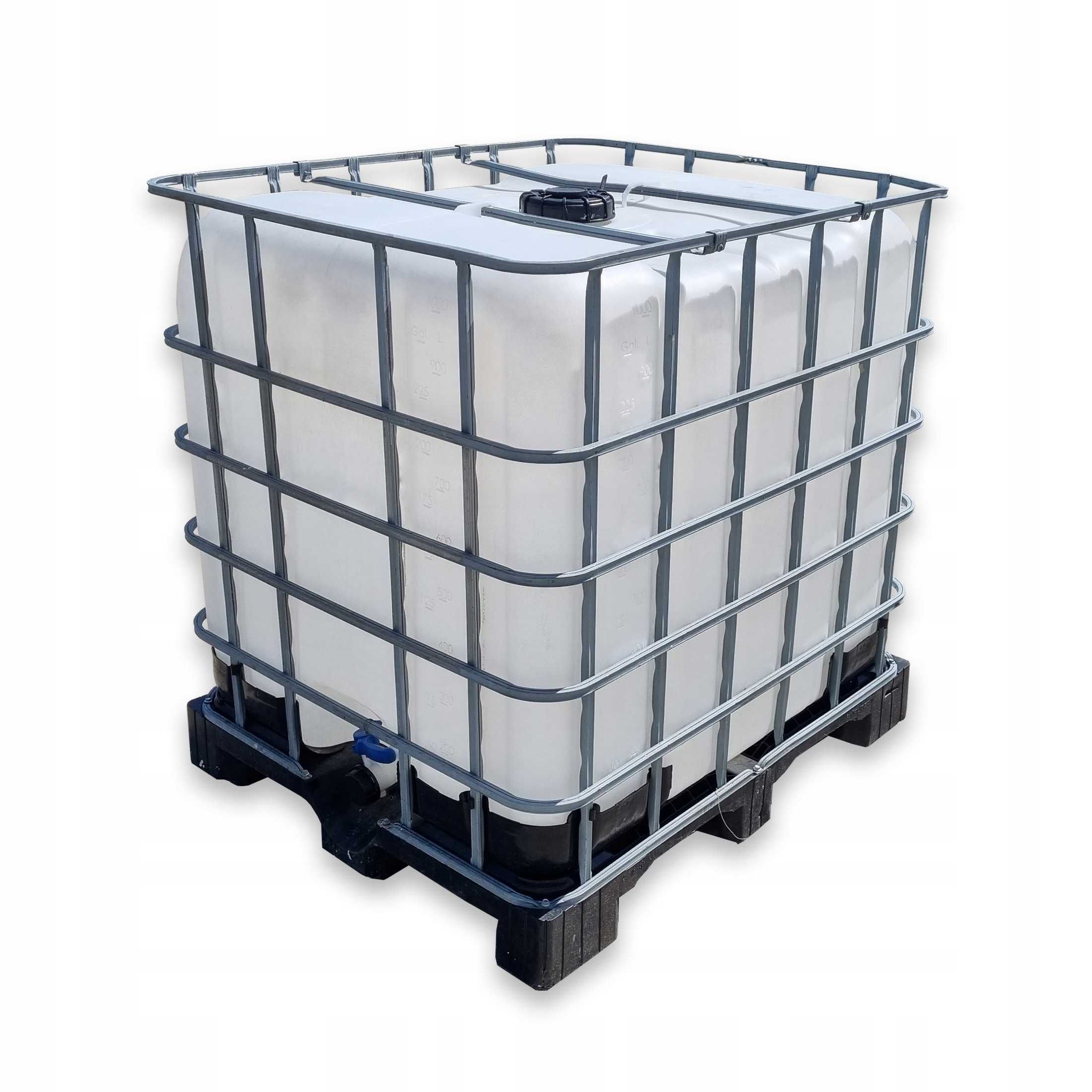 Zbiornik mauzer 1000l NOWY wkład z atestem paleta stal lub plastik