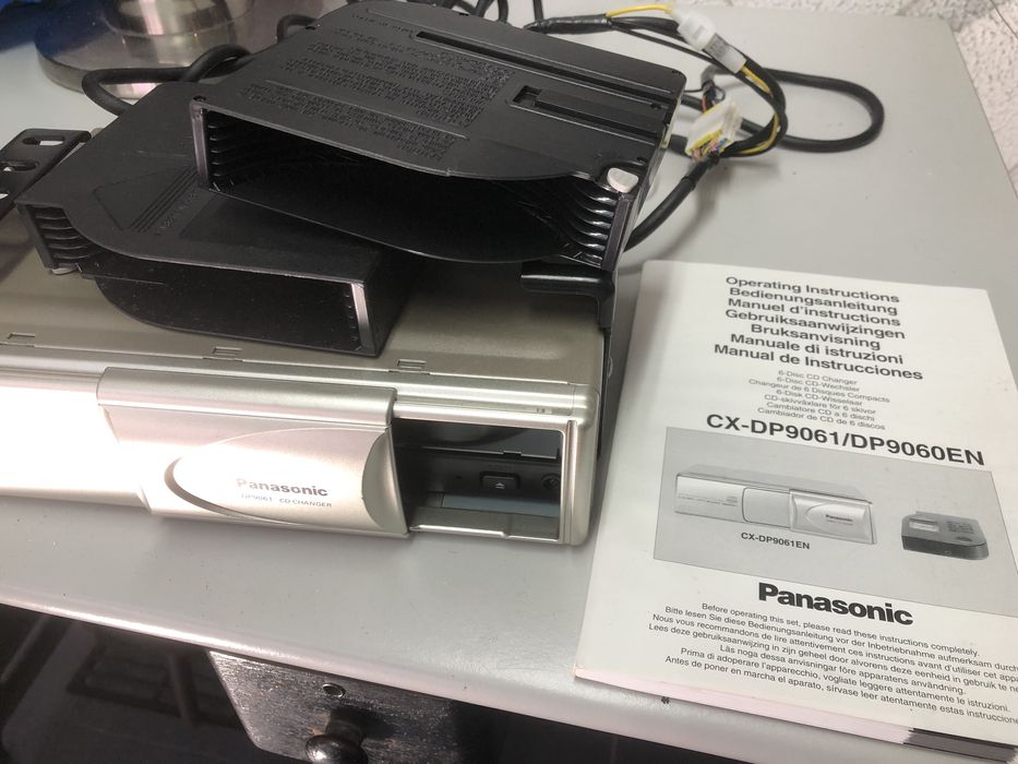 Caixa de cds panasonic