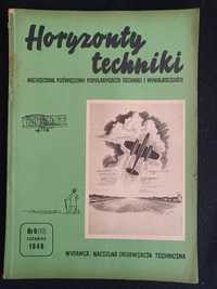 Horyzonty Techniki Nr. 6 z 1949 roku.