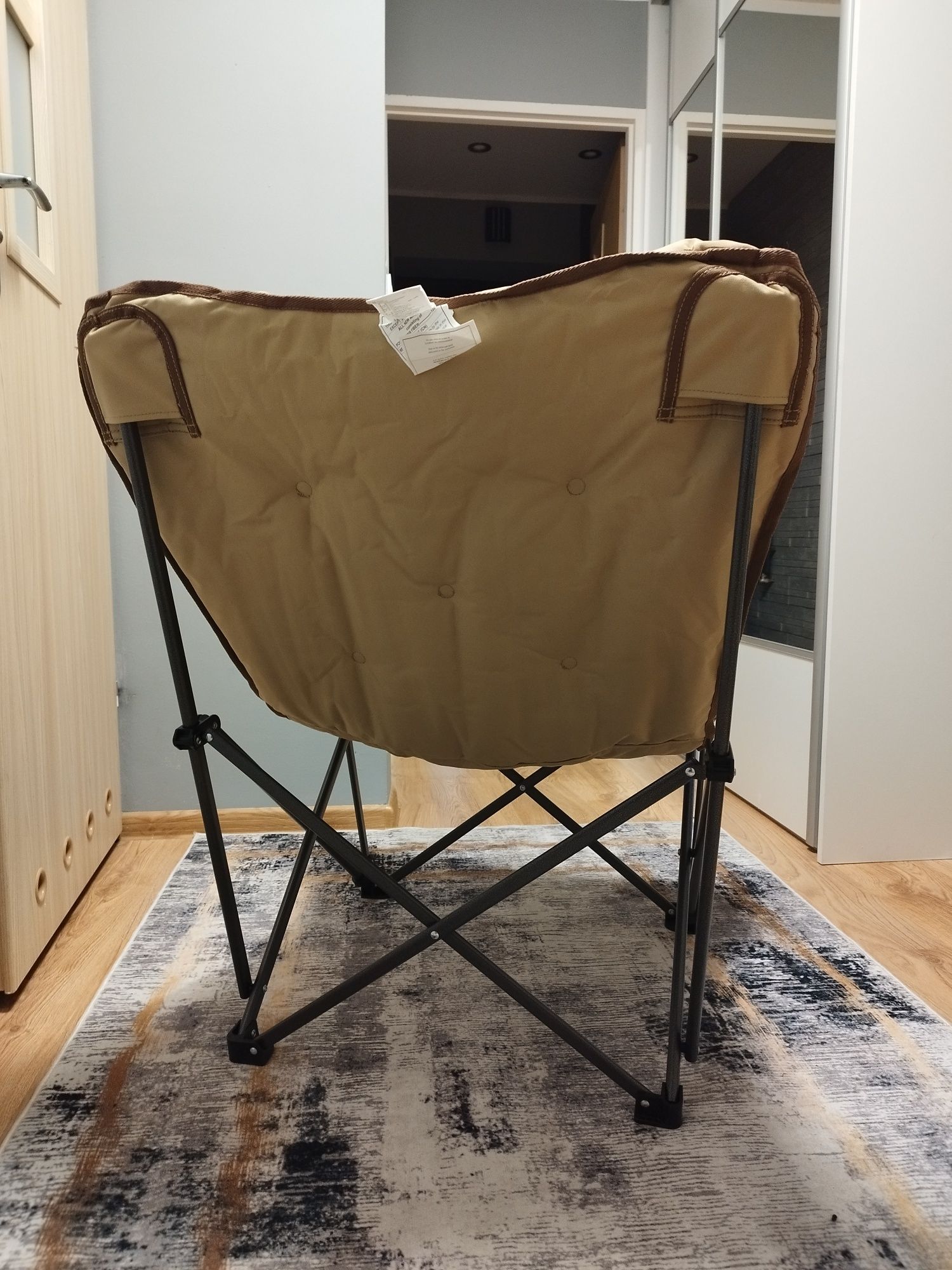 Składane krzesło fotel wędkarskie na keping