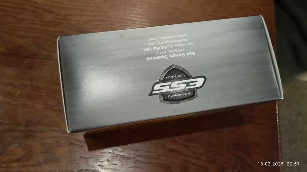 Окуляри захисні балістичні ESS Crossbow Suppressor ONE Clear