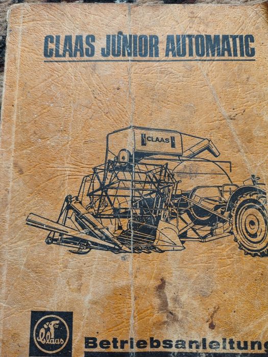 Книга- довідник про комбайн ,,Class,,