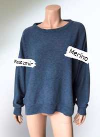 Tif Tiffy sweter oversize damski L/XL kaszmir  wełna merino
90%wełna m