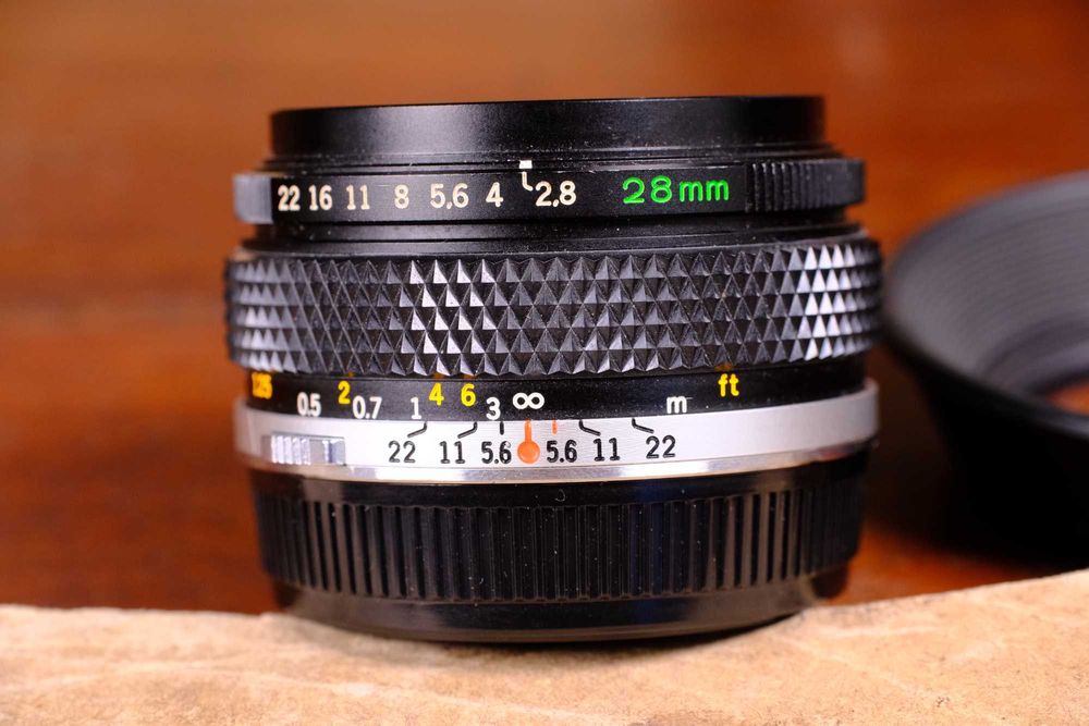 Olympus OM zuiko 28mm F:2.8